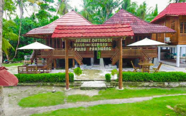 Pulau Pahawang Villa Kayu atau Kembar (Villa Panggung) 2 Hari 1 Malam